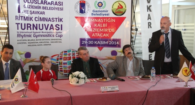 Gaziemir’de uluslararası cimnastik şöleni
