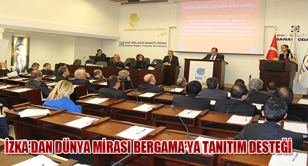 İZKA'DAN DÜNYA MİRASI BERGAMA'YA TANITIM DESTEĞİ