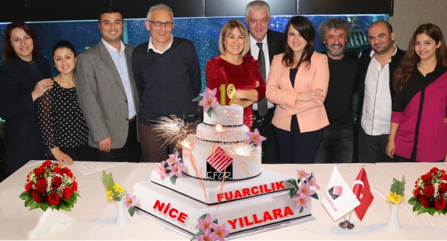 EFOR FUARCILIK 19. YILINI KUTLADI