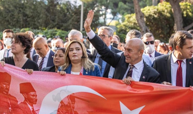 9 Eylül kutlamaları Zafer Yürüyüşü ile başladı
