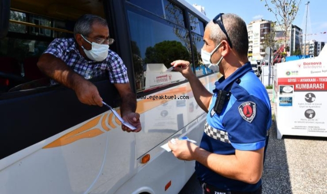 İzmir zabıtasından öğrenci servislerine sıkı denetim