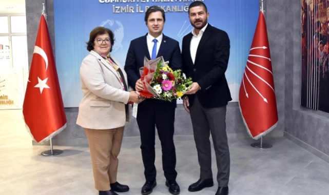 Başkan Gürbüz CHP İzmir İl Başkanlığını Ziyaret Etti