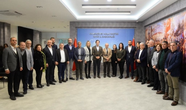 Başkan Soyer'den CHP'li Yücel'e ziyaret