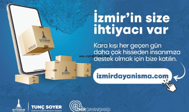 Kara kış İzmir Dayanışması ile atlatılacak