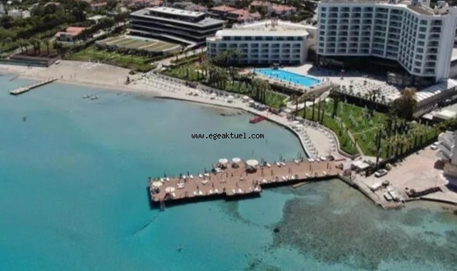 Çeşme otellerinde bayram hareketliliği