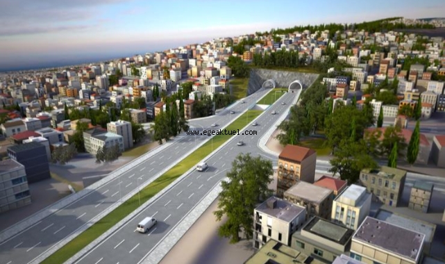 İzmir’in en uzun tünelinin yapımına başlanıyor