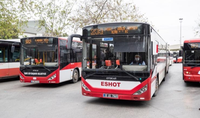 İzmir toplu ulaşıma döndü