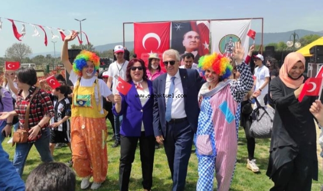 Ödemiş’te coşku dolu 23 Nisan