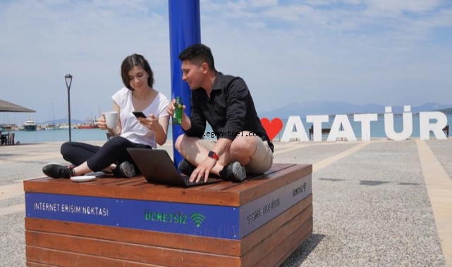 Çeşme’de ücretsiz Wi-fi hizmeti dönemi!