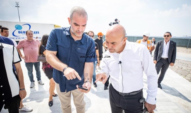 Başkan Soyer 9 Eylül hazırlıklarını inceledi