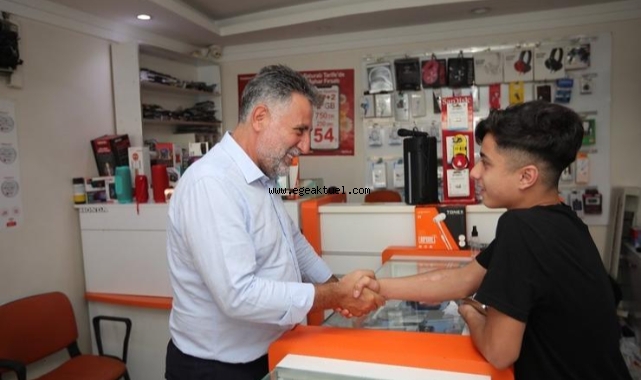 Başkan Sandal, Gümüşpala’da vatandaşla buluştu