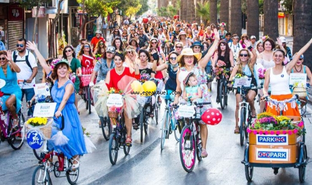 Süslü Kadınlar Karşıyaka’da Pedallayacak