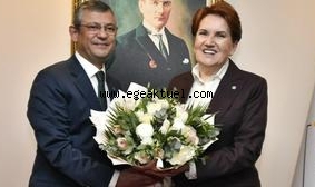 Özel ve Akşener görüşmesi başladı