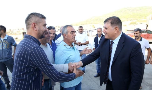 Tugay, “Altyapı malzemelerini şantiyemizde üretiyor, tasarruf sağlıyoruz”