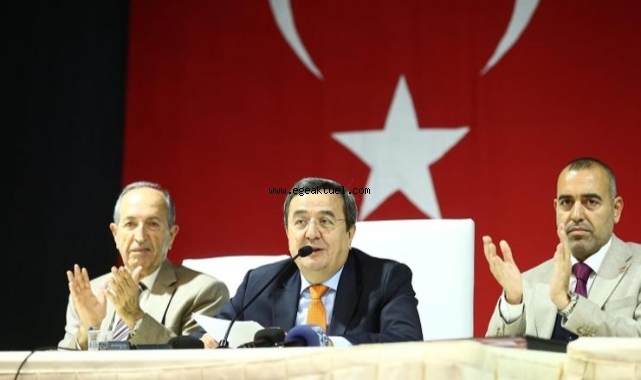 Başkan Batur'a örgütten destek: