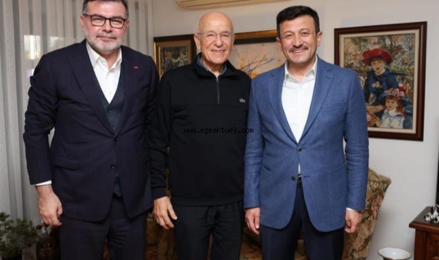 AK Parti'nin İzmir adayı Dağ'dan eski başkanlara ziyaret