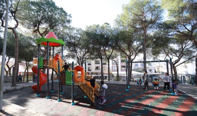 Çamlık Parkı Tamamlanıyor