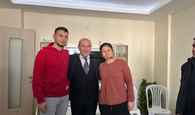 Başkan Soyer Osmaniye’de depremzedelerle buluştu