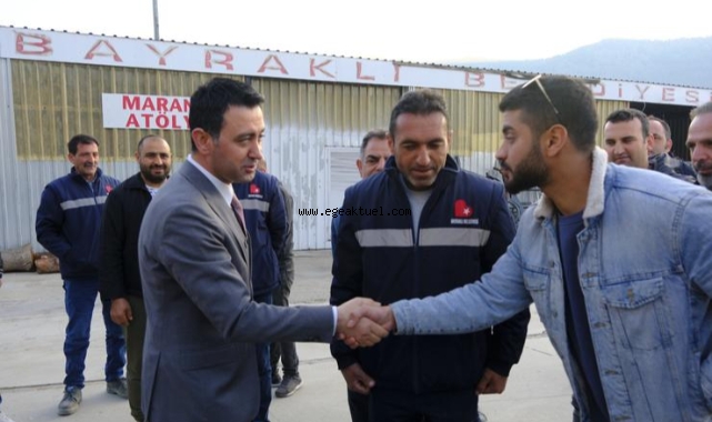 CHP’li Önal belediye emekçileriyle buluştu