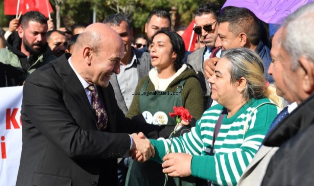 İzmir’de seyyar tezgahlar çiçek açıyor