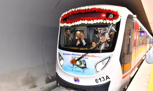 Narlıdere Metrosu 24 Şubat’ta açılıyor
