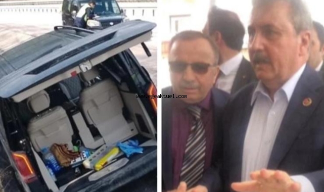 BBP lideri Mustafa Destici trafik kazası geçirdi