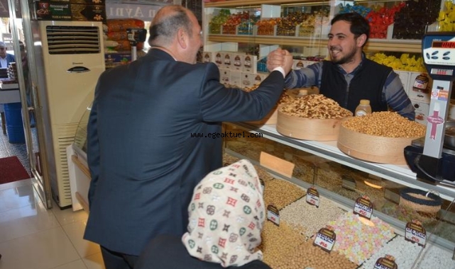 CHP’li Çiçek’ten Esnafa Ziyaret
