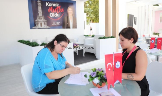 Konak standında istihdam köprüsü