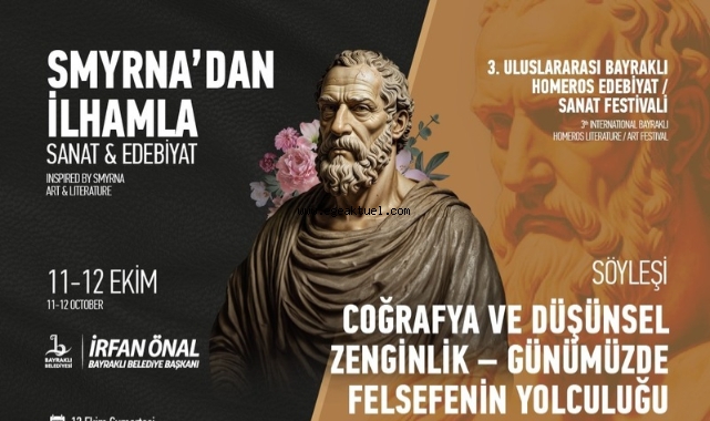 Homeros Sanat ve Edebiyat Festivali” başlıyor