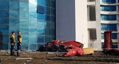 Ambulans Helikopter Hasteneye çarptı, 4 ölü!