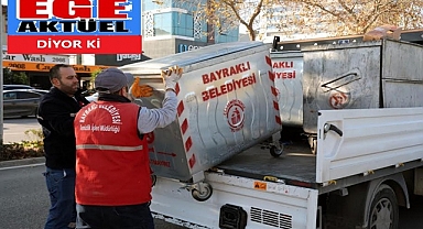 BAYRAKLI'NIN KONTEYNER SEFERBERLİĞİ