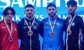 Güreş takımı başkentten madalyalarla döndü