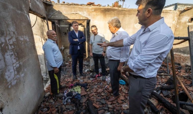 Başkan Tugay talimat verdi ekipler harekete geçti
