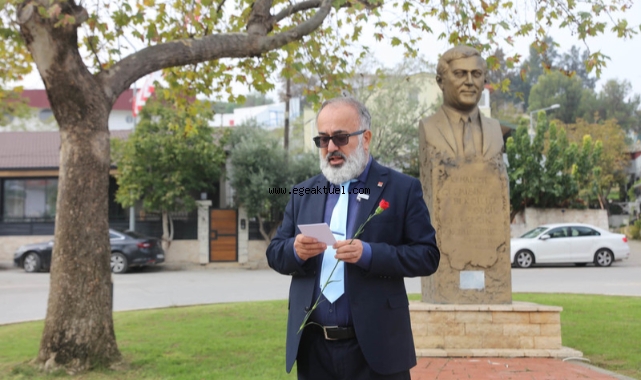 Ahmet Taner Kışlalı Güzelbahçe’de Anıldı