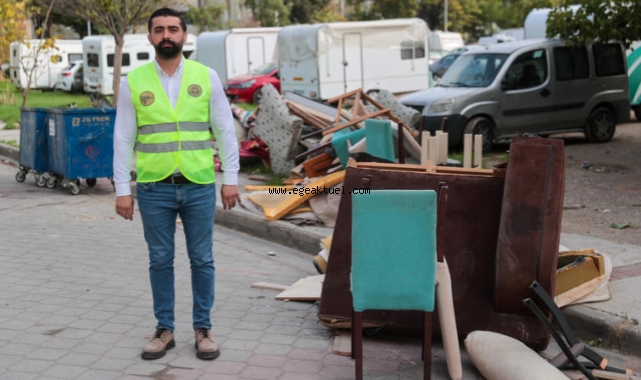 Buca’da mobilya atıkları bertaraf edilecek