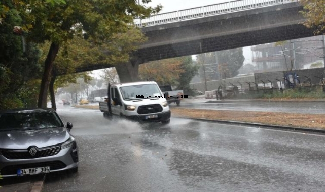 İzmir için sağanak yağmur uyarısı
