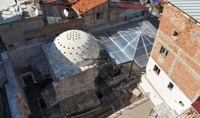 Tarihi hamam günümüzle buluşuyor