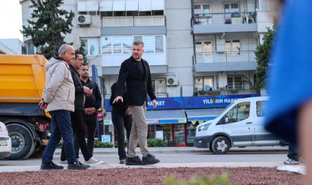 Başkan Görkem Duman sahada çalışmaları inceledi