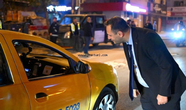 Bornova’da gece mesaisi