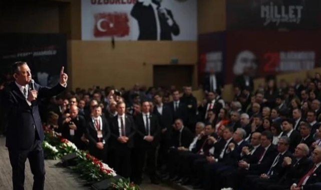CHP kurultayında