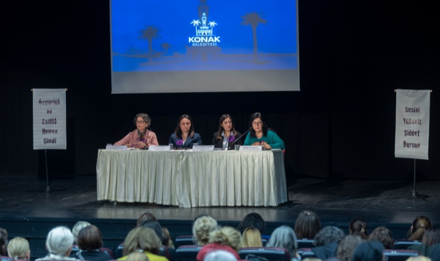 Konak’tan şiddetle mücadeleye güçlü destek