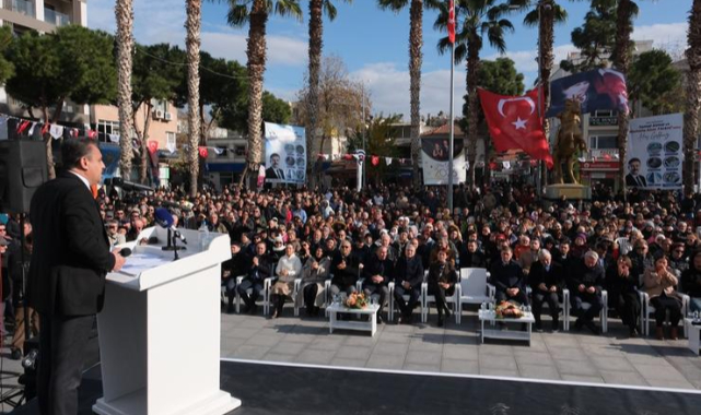 Başkan Kırgöz’den Yeni Yıl Öncesi Temel Atma ve Hizmete Alım Töreni