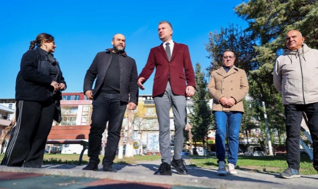 Buca’nın parkları yenileniyor