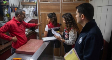 Zabıta ve Tarım ekiplerinden Tarihi Çarşı’da sıkı denetim