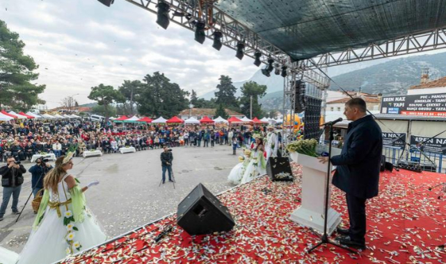 8. Karaburun Nergis Festivali başladı