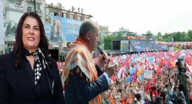 Erdoğan'a Çerçioğlu sürprizi mitingde ortaya çıktı: Aynı yatırımlar yeniden açıldı