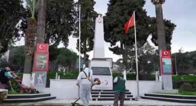 Ayvalık Belediyesi Bahar Hazırlıklarını Sürdürüyor