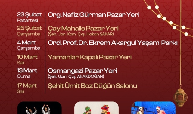 Bayraklı Ramazan’a Hazır