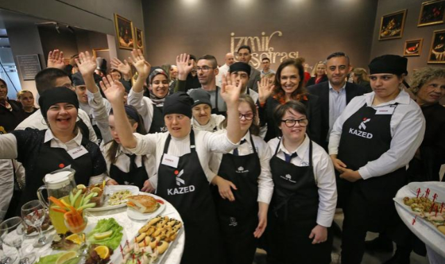 Karşıyaka’nın özel gençleri mutfakta hünerlerini sergiledi