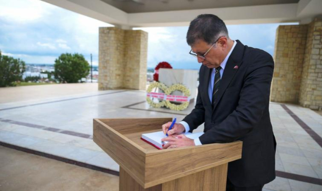 Başkan Tugay kardeş şehir Lefkoşa’da